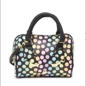 [LUV By Betsy Johnson] Kitsch Mini Barrel Bag NWOT